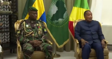 Gabon -Congo: Le Président de la Transition , Chef de l'État gabonais en visite à Oyo au cogo.