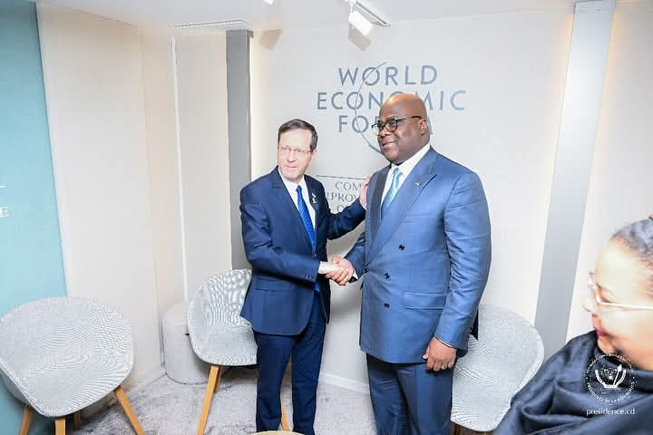 RDC : Le Président Tshisekedi au sommet de Davos.