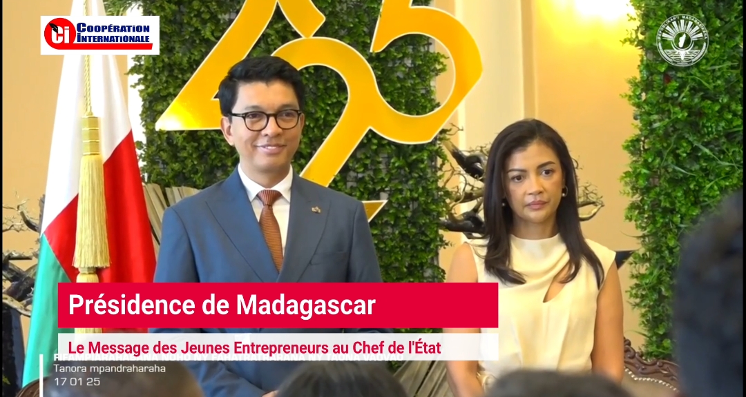 Madagascar: Le message de félicitations des jeunes entrepreneurs au chef de l’État